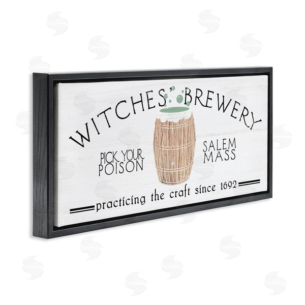 Stupell Industries Stupell Studio | Witch Brewery Salem Sign Wall Art