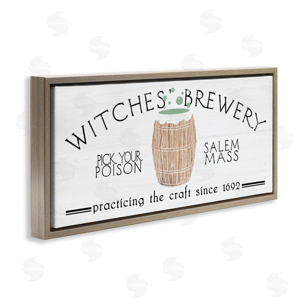Stupell Industries Stupell Studio | Witch Brewery Salem Sign Wall Art