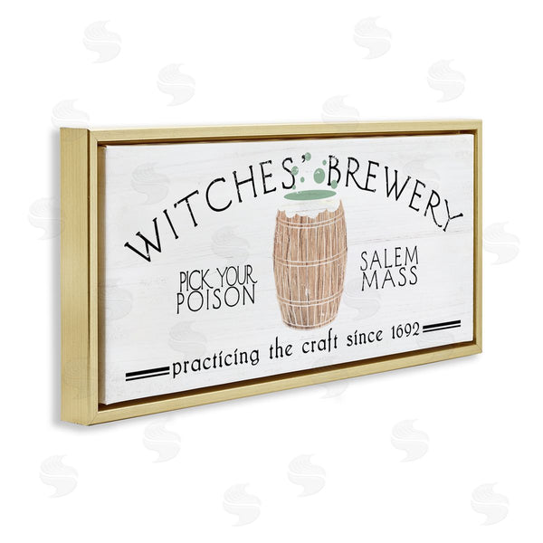 Stupell Industries Stupell Studio | Witch Brewery Salem Sign Wall Art
