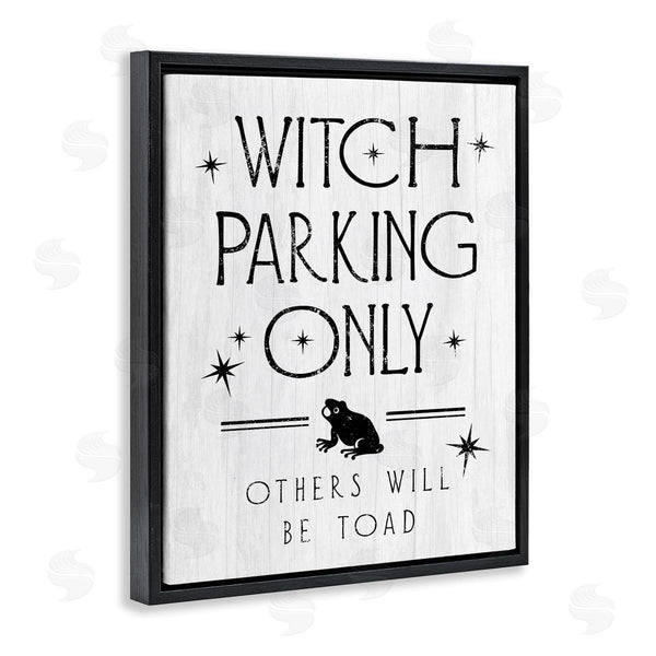 Stupell Industries Stupell Studio | Witch Parking Funny Halloween Wall Art