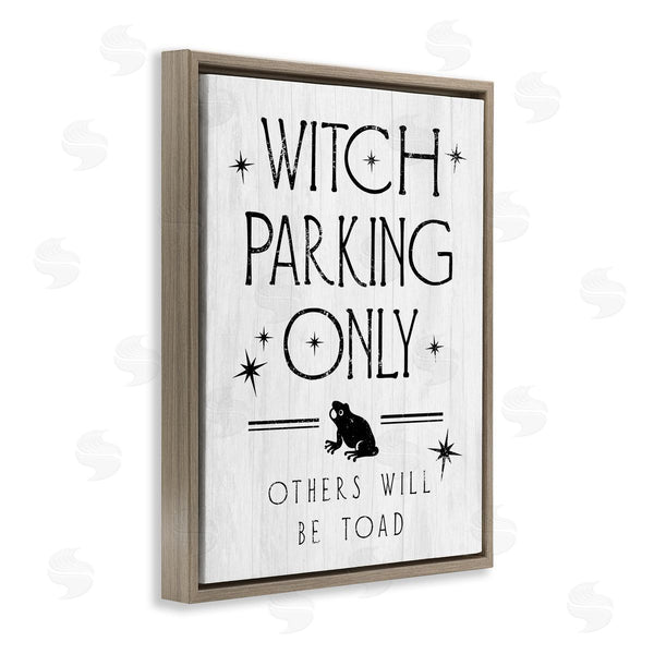 Stupell Industries Stupell Studio | Witch Parking Funny Halloween Wall Art