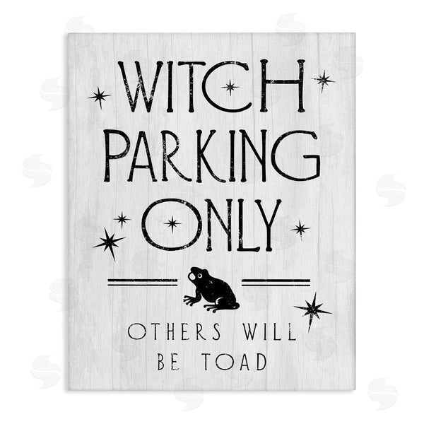 stupell industries Stupell Studio | Witch Parking Funny Halloween Wall Art