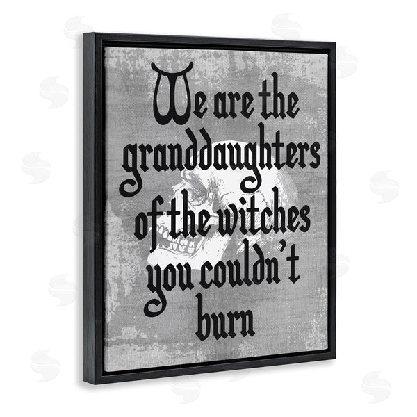 Stupell Industries Stupell Studio | Witches You Couldn't Burn Phrase Wall Art