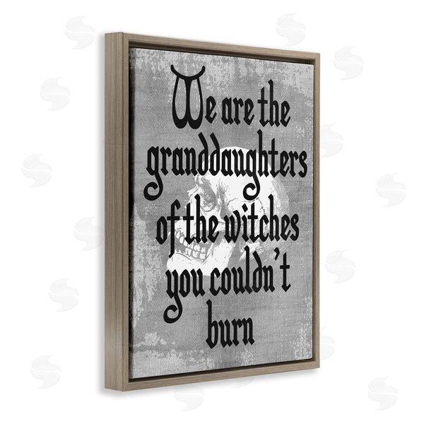 Stupell Industries Stupell Studio | Witches You Couldn't Burn Phrase Wall Art