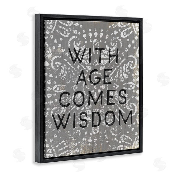 Stupell Industries Stupell Studio | With Age Comes Wisdom Boho