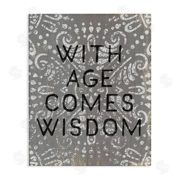 stupell industries Stupell Studio | With Age Comes Wisdom Boho