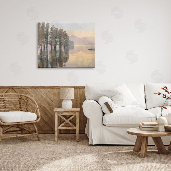 Stupell Industries Stupell Studio | Woodland Lake Reflection Landscape Wall Art