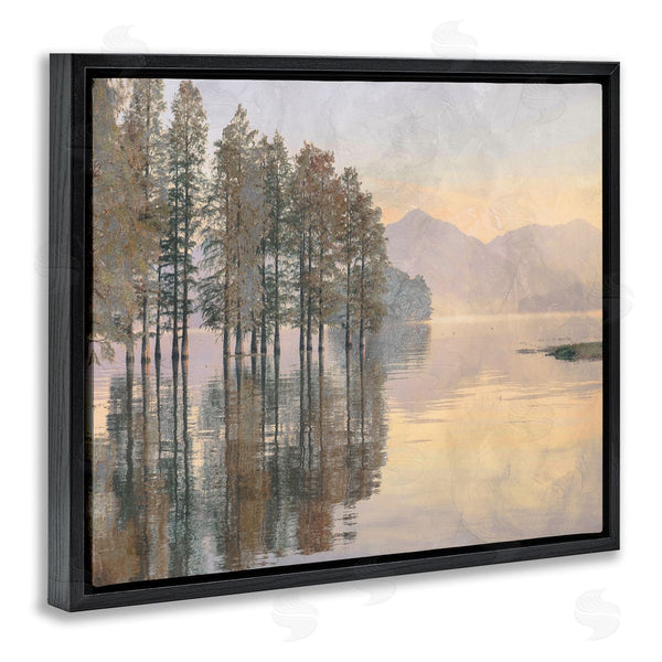 Stupell Industries Stupell Studio | Woodland Lake Reflection Landscape Wall Art