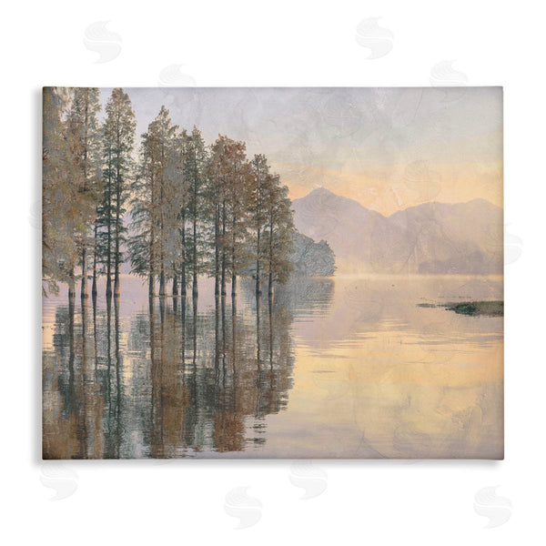 stupell industries Stupell Studio | Woodland Lake Reflection Landscape Wall Art
