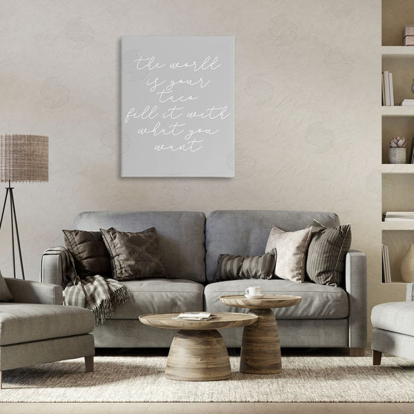 Stupell Industries Stupell Studio | World Is Your Taco Wall Art