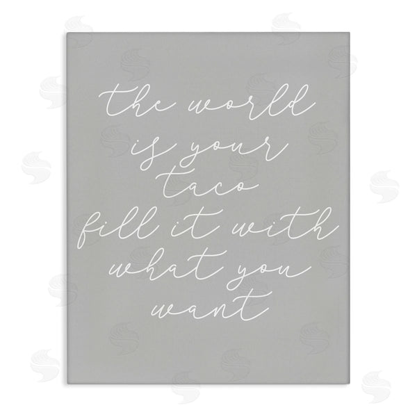 stupell industries Stupell Studio | World Is Your Taco Wall Art