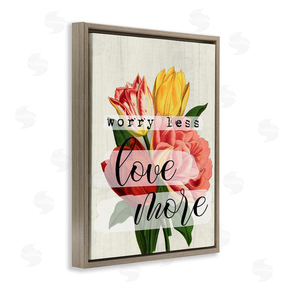 Stupell Industries Stupell Studio | Worry Less Love Tulips