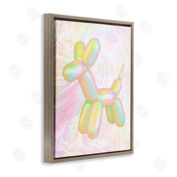 Stupell Industries Stupell Studio | Yellow Balloon Animal Wall Art