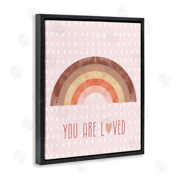 Stupell Industries Stupell Studio | You Are Loved Patterned Wall Art