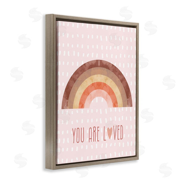 Stupell Industries Stupell Studio | You Are Loved Patterned Wall Art