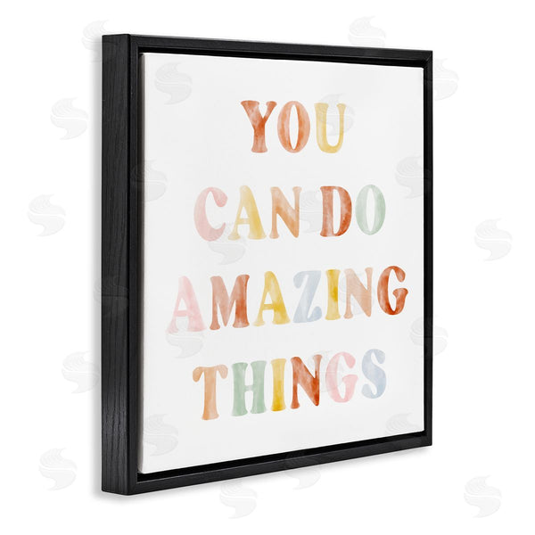 Stupell Industries Stupell Studio | You Can Do Amazing Things Wall Art