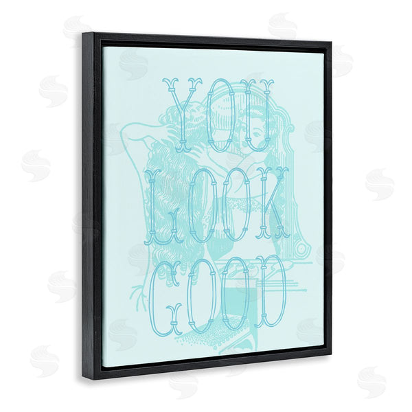 Stupell Industries Stupell Studio | You Look Good Girl In Mirror Wall Art