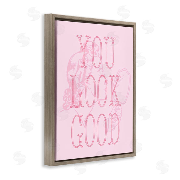 Stupell Industries Stupell Studio | You Look Good Sentiment Wall Art