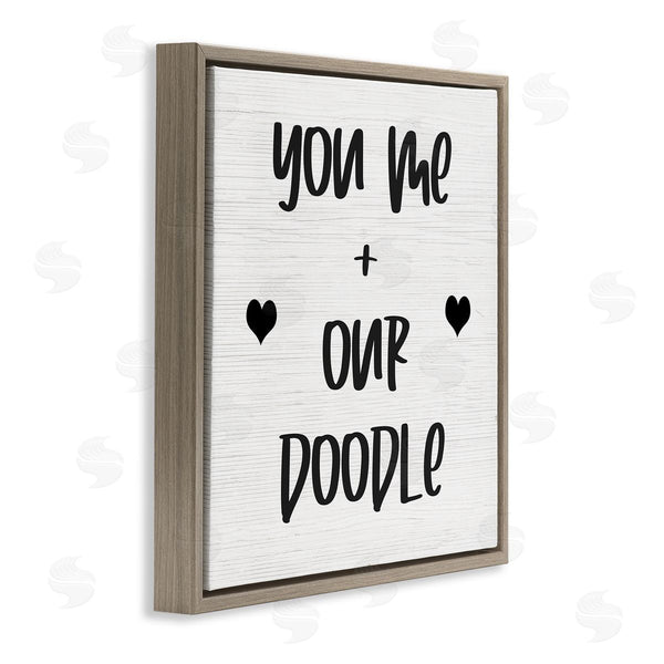 Stupell Industries Stupell Studio | You Me And Our Doodle
