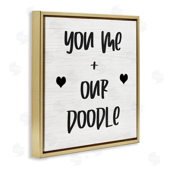 Stupell Industries Stupell Studio | You Me And Our Doodle