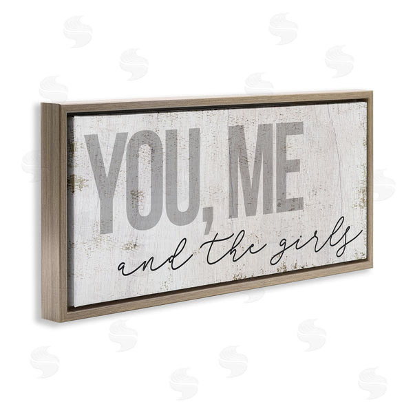 Stupell Industries Stupell Studio | You Me And The Girls Family Wall Art