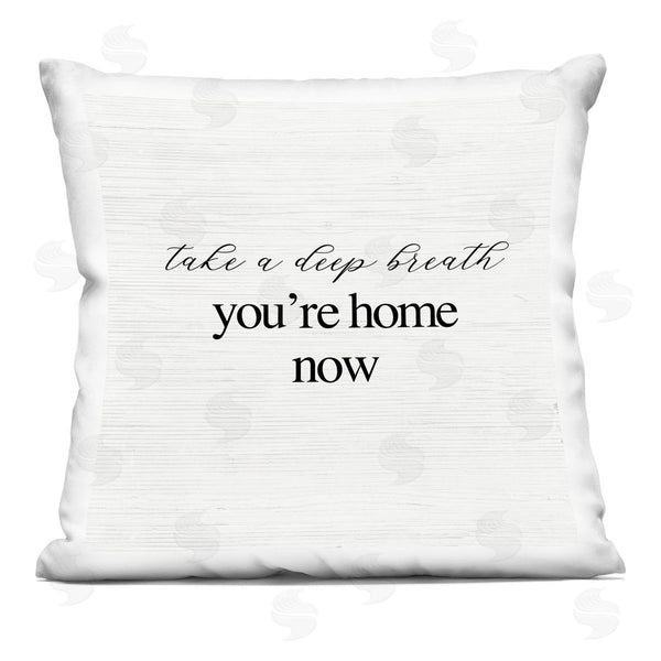 stupell industries Stupell Studio | You're Home Now Printed Throw Pillow