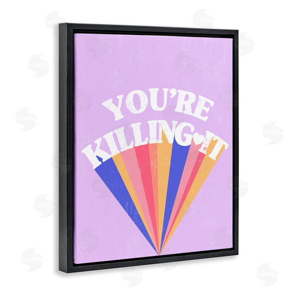 Stupell Industries Stupell Studio | You're Killing It Retro Pop Wall Art