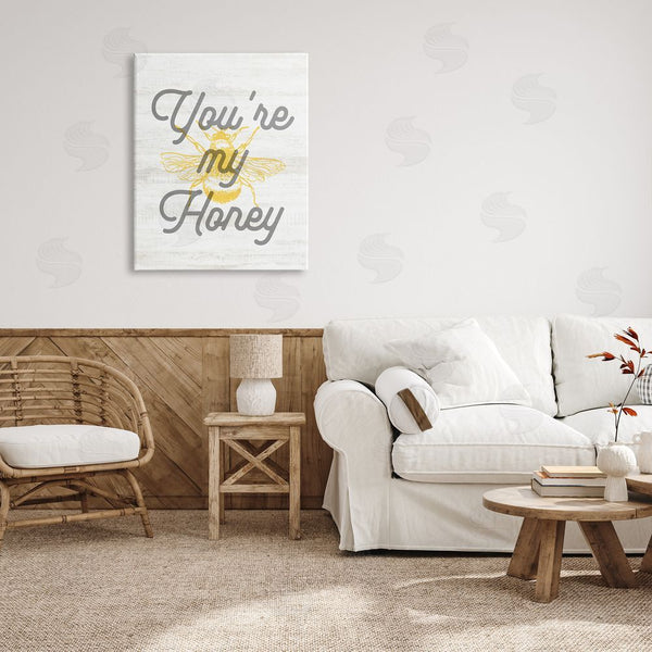 Stupell Industries Stupell Studio | You're My Honey Bee Phrase Wall Art
