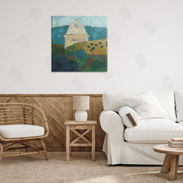 Stupell Industries Sue Jachimiec | Abstract Farm Impression Wall Art