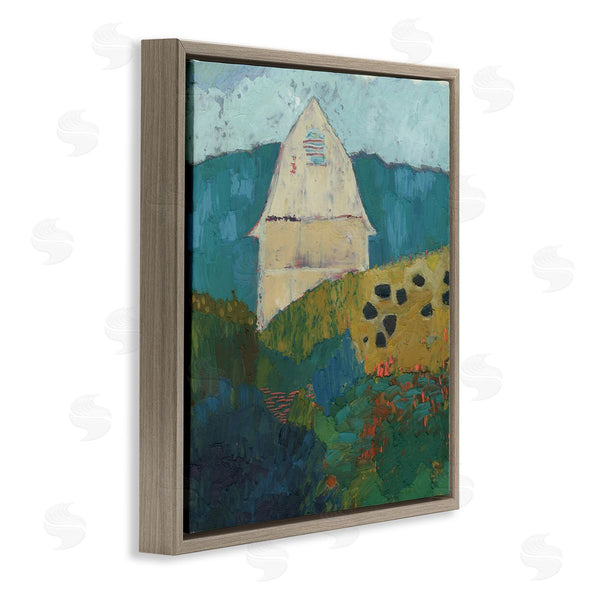 Stupell Industries Sue Jachimiec | Abstract Farm Impression Wall Art