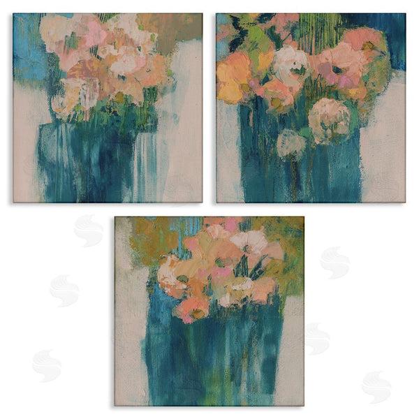 stupell industries Sue Jachimiec | Expressive Abstract Posy Bouquets Wall Art