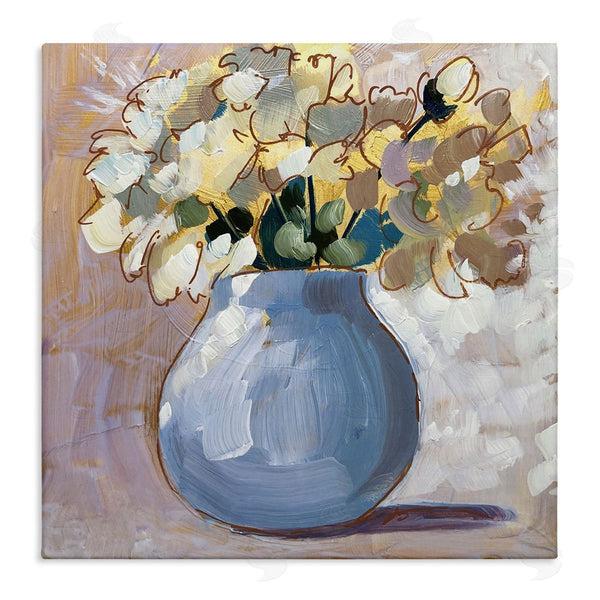 stupell industries Sue Riger | Layered Flower Arrangement Blossoms Bouquet Painting Wall Art