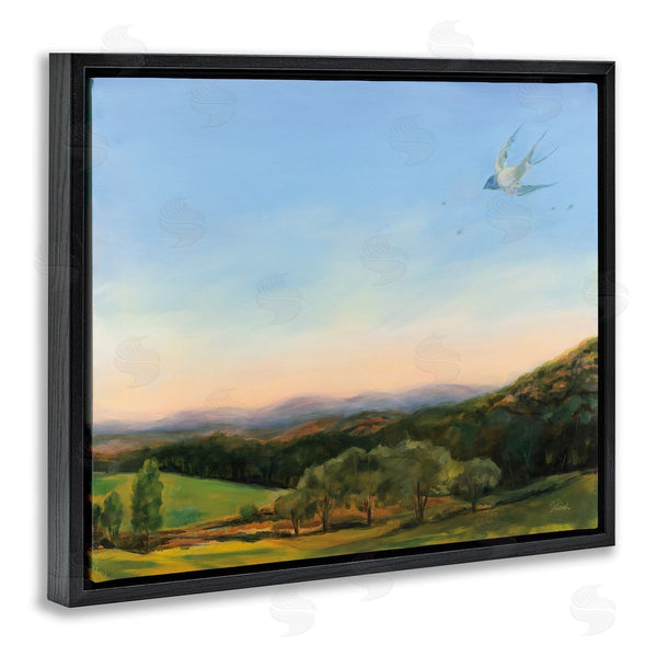 Stupell Industries Sue Schlabach | Bird Over Fable Farm