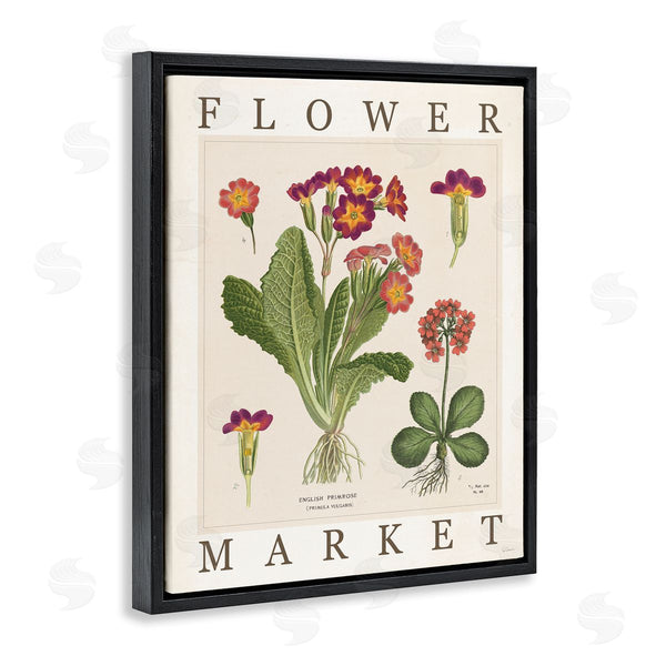 Stupell Industries Sue Schlabach | Flower Market With Red Blooms Wall Art