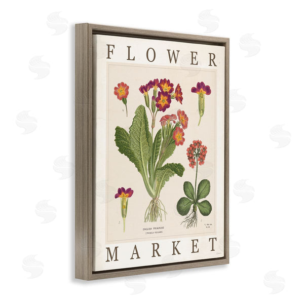 Stupell Industries Sue Schlabach | Flower Market With Red Blooms Wall Art