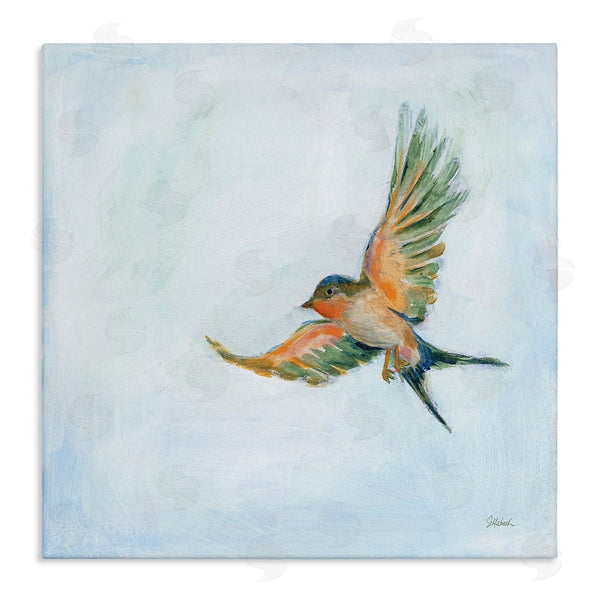 stupell industries Sue Schlabach | Flying Hummingbird Painting Wall Art