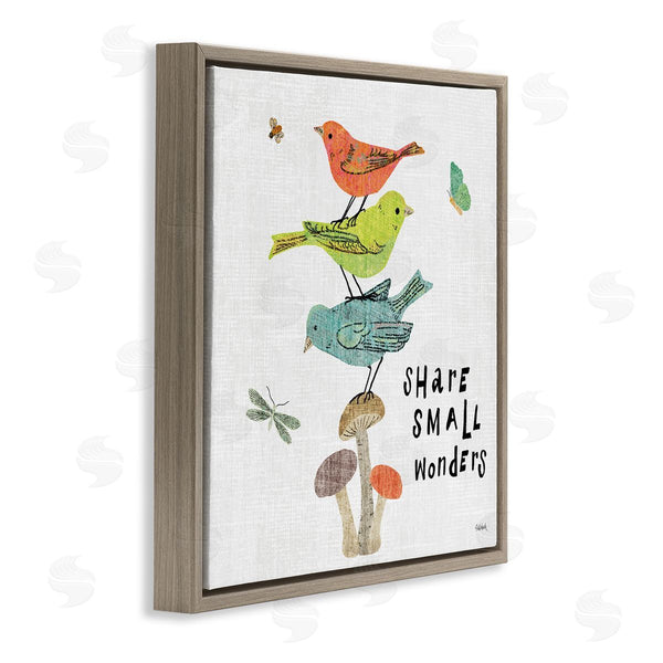 Stupell Industries Sue Schlabach | Small Wonders Phrase Wall Art
