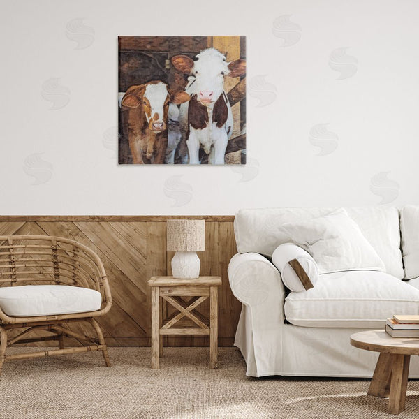 Stupell Industries SunDance Group LLC | Baby Cows On Farm Wall Art
