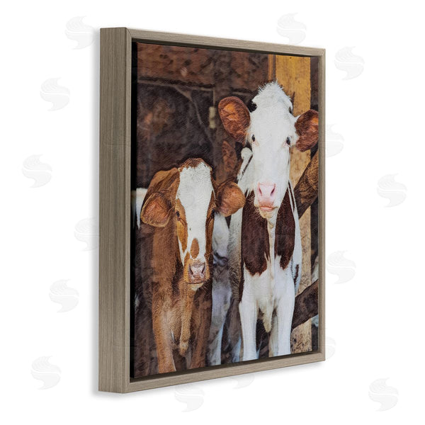 Stupell Industries SunDance Group LLC | Baby Cows On Farm Wall Art
