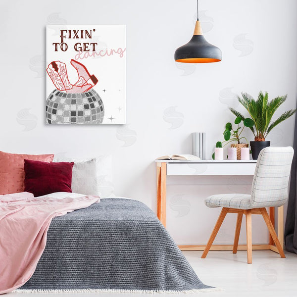 Stupell Industries SunDance Group LLC | Disco Cowgirl Dance Phrase Wall Art