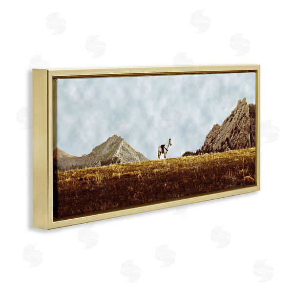 Stupell Industries SunDance Group LLC | Horse Between Desert Peaks Wall Art