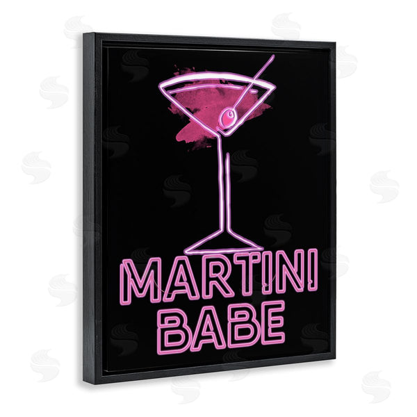 Stupell Industries SUNDANCE GROUP LLC | Martini Babe Pink & Black
