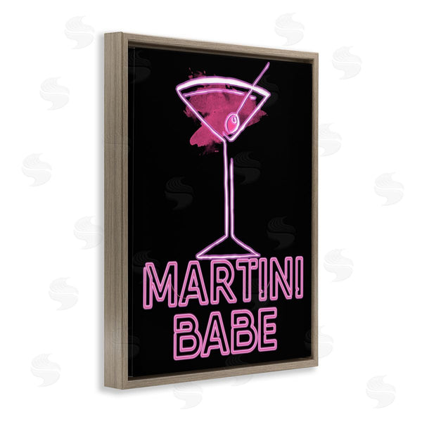Stupell Industries SUNDANCE GROUP LLC | Martini Babe Pink & Black