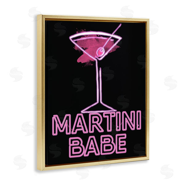 Stupell Industries SUNDANCE GROUP LLC | Martini Babe Pink & Black