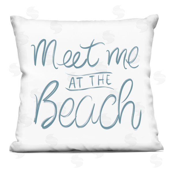 stupell industries SunDance Group LLC | Minimal Meet At Beach Printed Throw Pillow