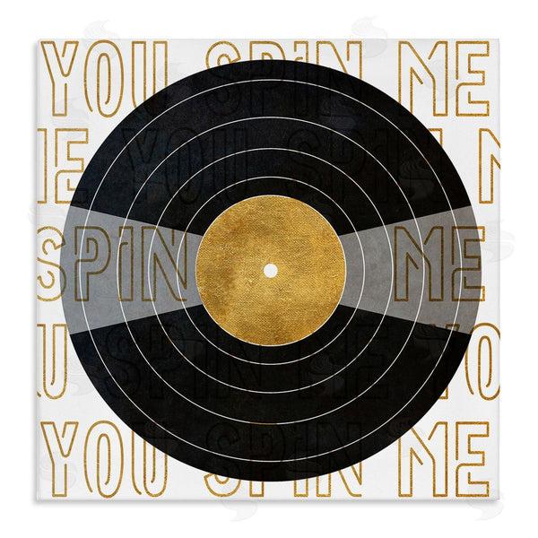stupell industries SunDance Group LLC | Spin Me Vinyl Record Phrase Wall Art