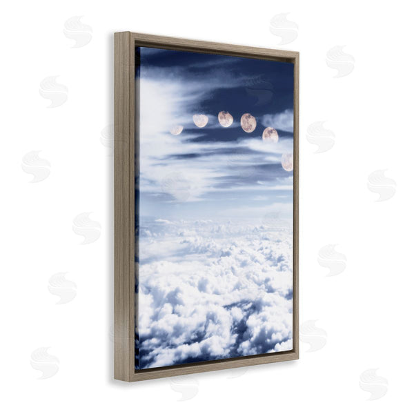 Stupell Industries Sundance Group | Moon Phases Over Clouds