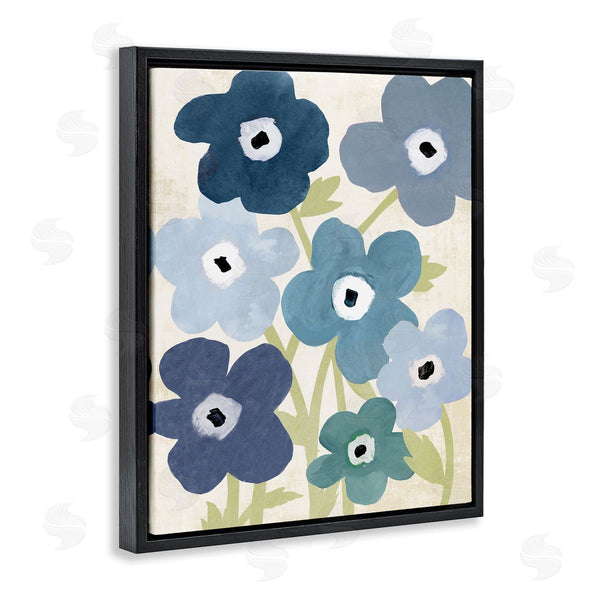 Stupell Industries Susan Arnot | Bright Blue Garden Buds
