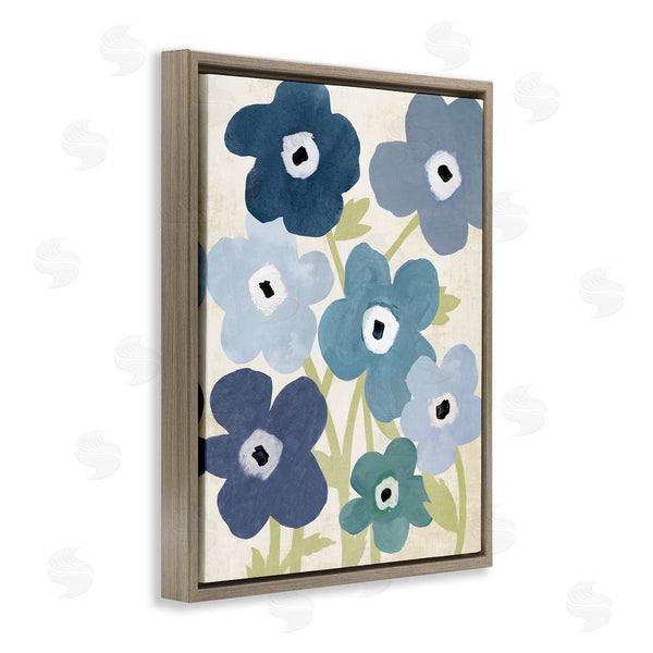 Stupell Industries Susan Arnot | Bright Blue Garden Buds