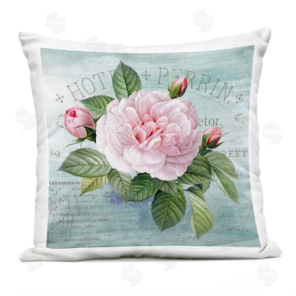 Stupell Industries Susan Arnot | Bright & Rustic Tropical Bloom Printed Throw Pillow